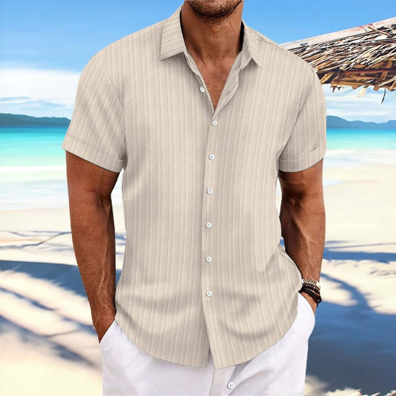 WW | Herren Kurzarm Hemd Sommer