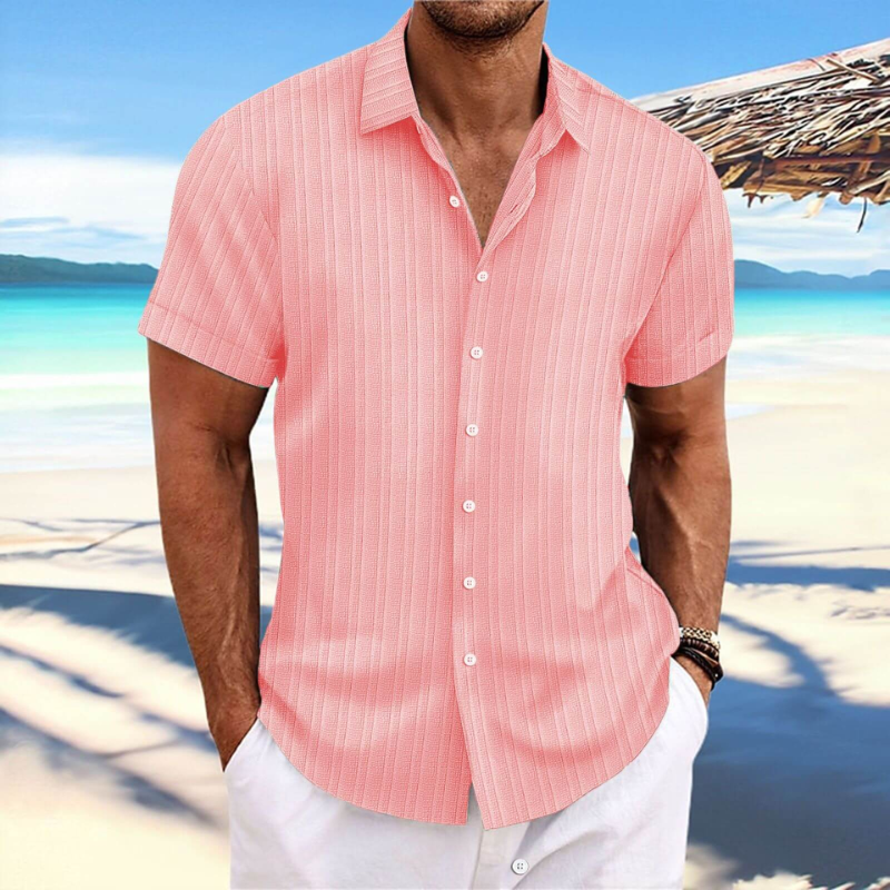 WW | Herren Kurzarm Hemd Sommer
