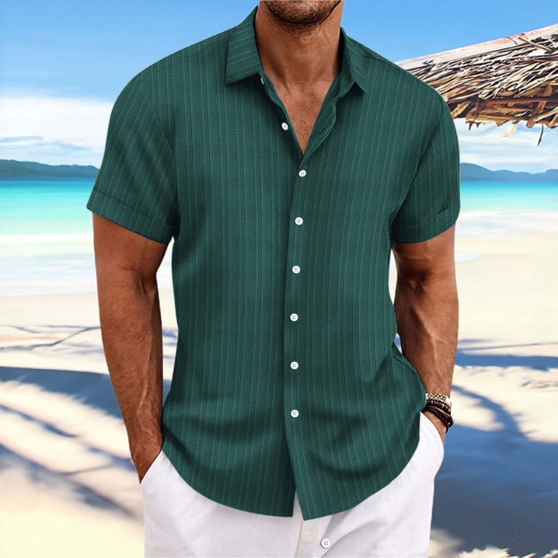 W&W Mode | Herren Kurzarm Hemd Sommer
