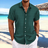 WW | Herren Kurzarm Hemd Sommer