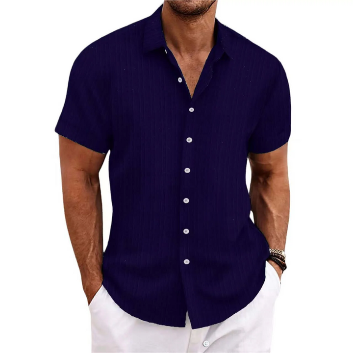 W&W Mode | Herren Kurzarm Hemd Sommer