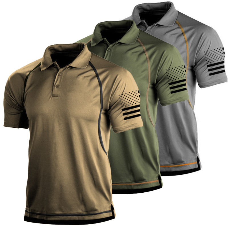WW | Herren Kurzarm Poloshirt Grün