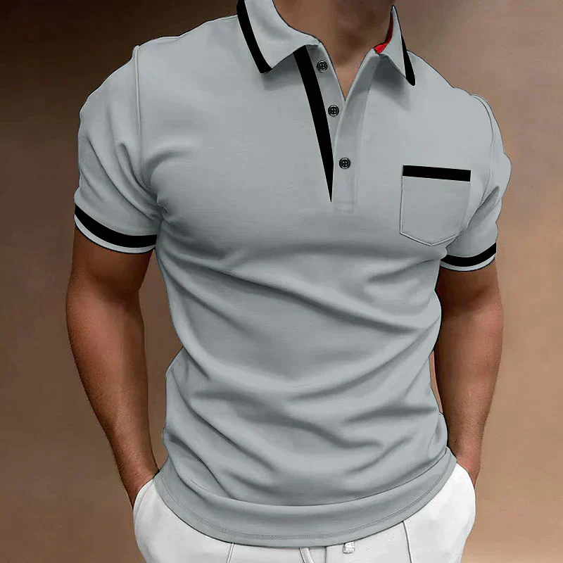 WW | Herren Kurzarm Poloshirt Rot