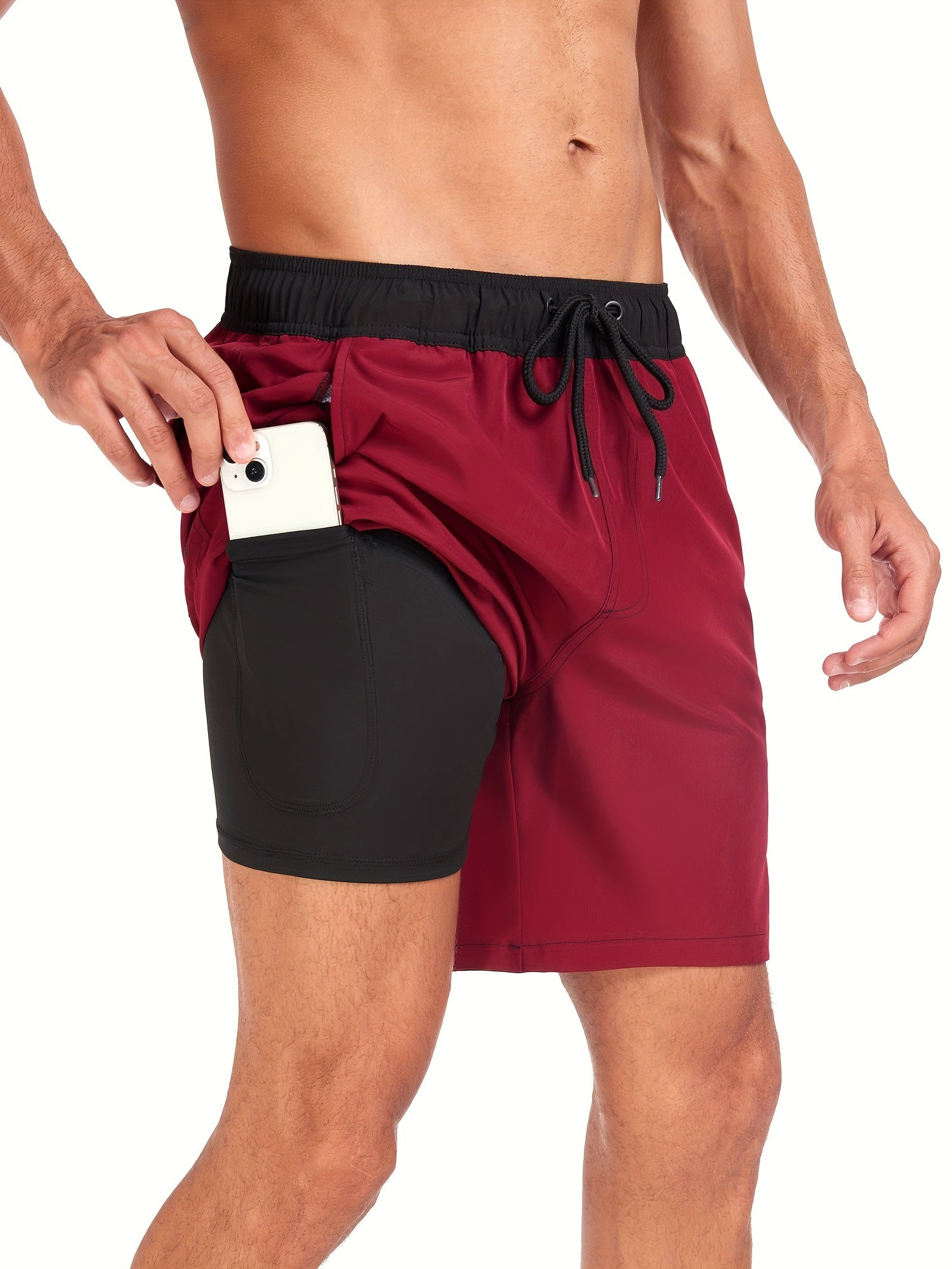 WW | Herren Kurze Badehose Badeshorts