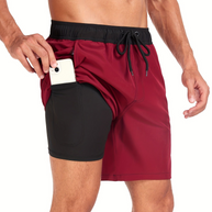 WW | Herren Kurze Badehose Badeshorts