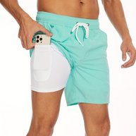 WW | Herren Kurze Badehose Badeshorts