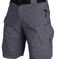 WW | Herren Bequeme Cargo Shorts Schwarz