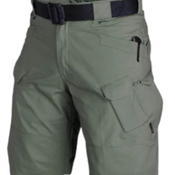 WW | Herren Bequeme Cargo Shorts Schwarz