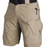 WW | Herren Bequeme Cargo Shorts Schwarz