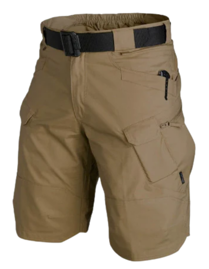 W&W Mode | Herren Bequeme Cargo Shorts Schwarz