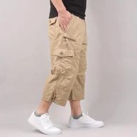 WW | Herren Bequeme Cargo Shorts