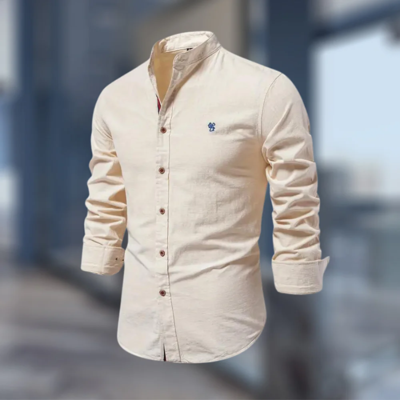 WW | Herren Slim Fit Langarm Hemd Modern