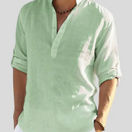 WW | Herren Sommer Hemd Langarm Bequem
