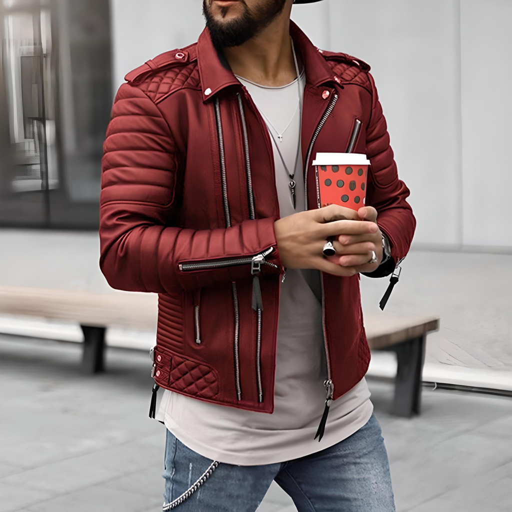 WW | Herren Motorrad Jacke Leichte