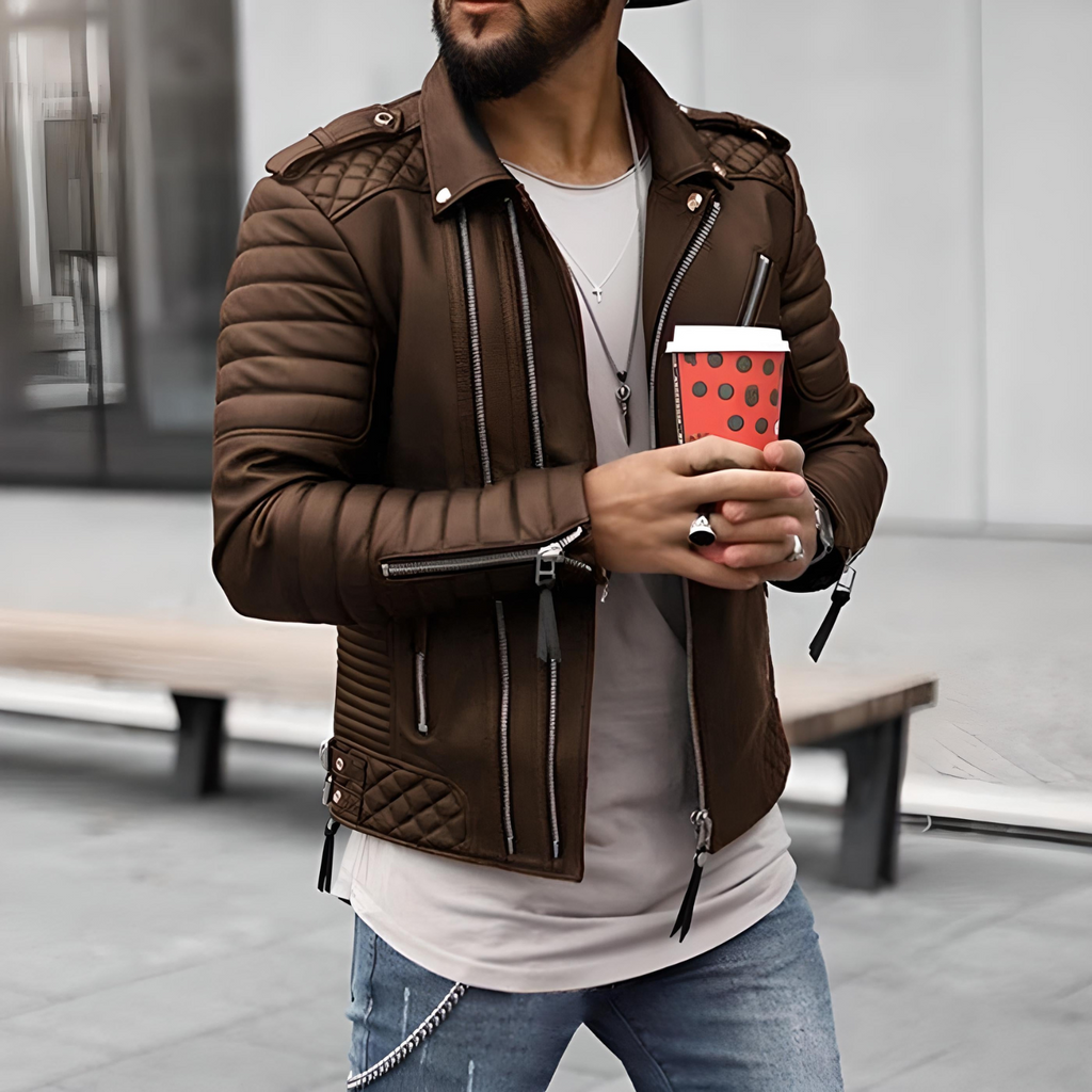 WW | Herren Motorrad Jacke Leichte