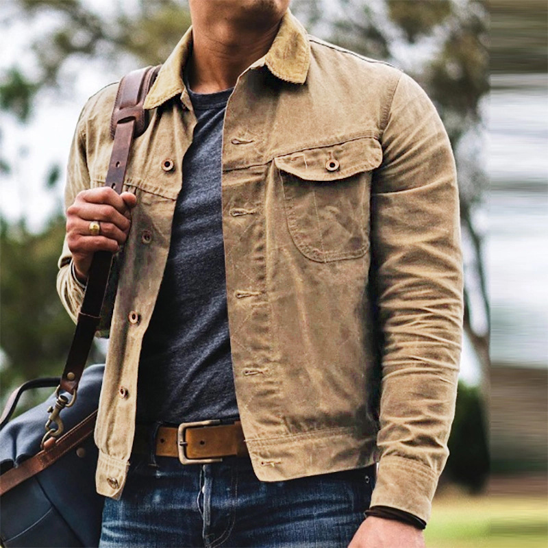 WW | Herren Leichte Sommerjacke Kurz