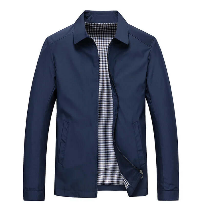 W&W Mode | Herren Leichte Sommerjacke Reißverschluss