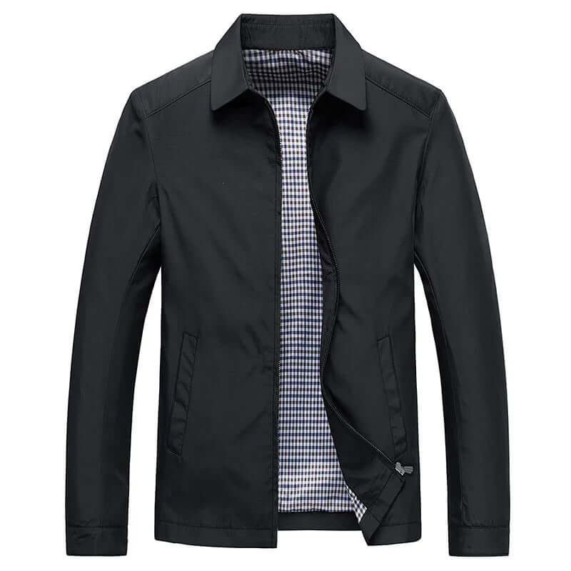 W&W Mode | Herren Leichte Sommerjacke Reißverschluss