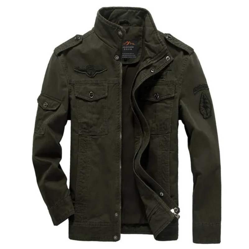 WW | Herren Leichte Sommerjacke Schwarz