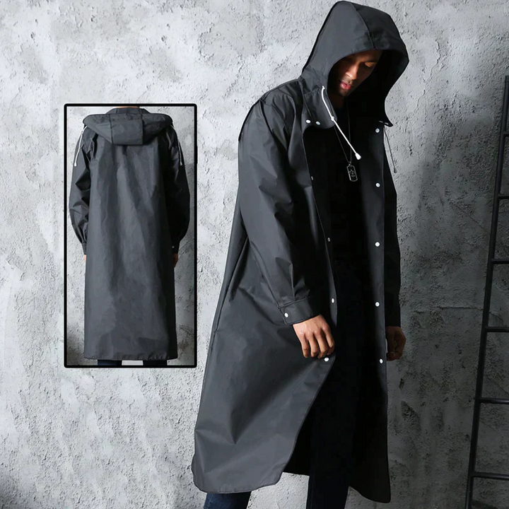 W&W Mode | Herren Wasserdichte Regenjacke Leichte