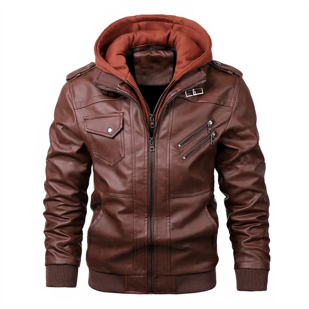 WW | Herren Motorradjacke In Schwarz