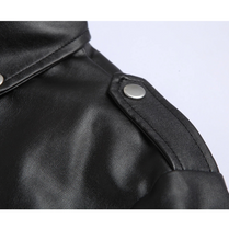 WW | Herren Motorrad Jacke Schwarz