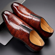 WW | Herren Schwarze Loafer Lederschuhe