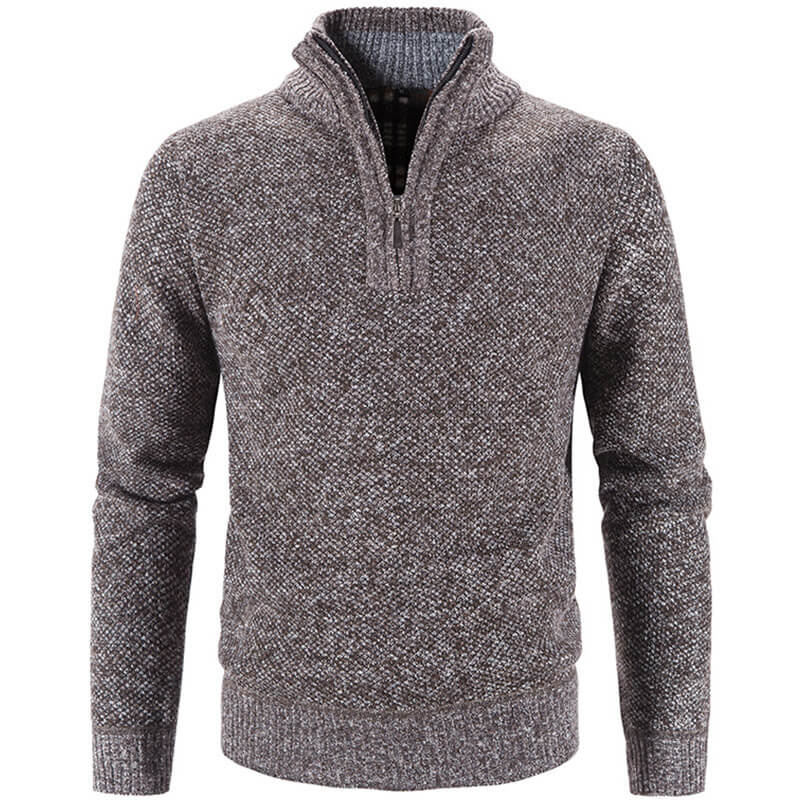 WW | Herren Stehkragen Zipper Pullover