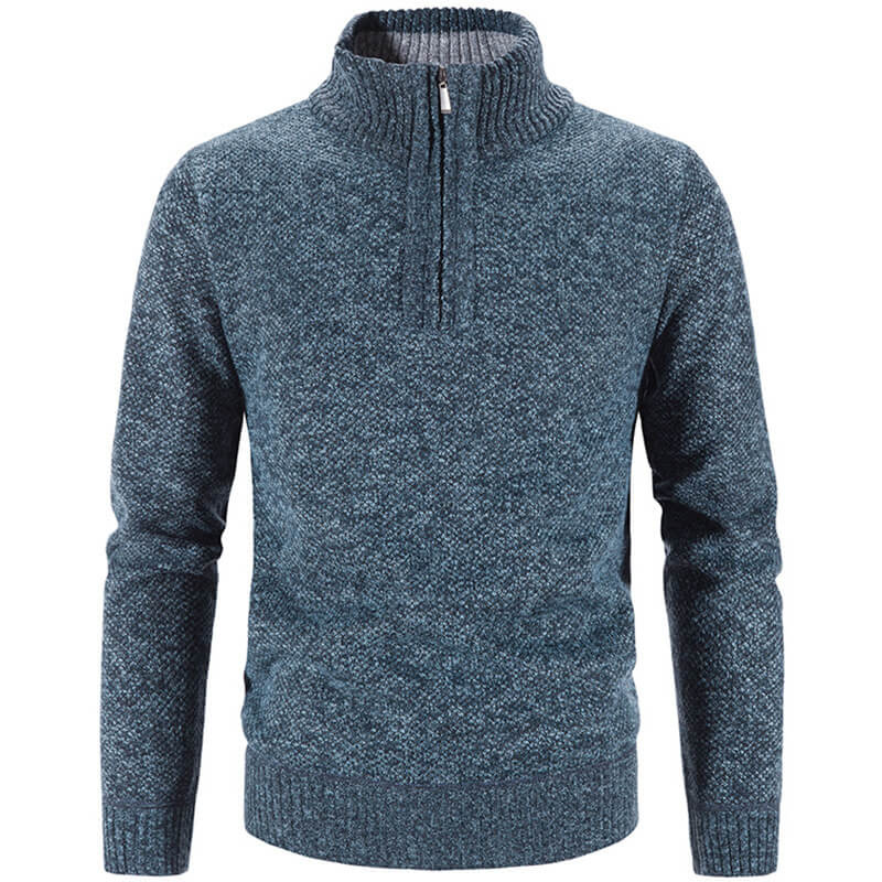 WW | Herren Stehkragen Zipper Pullover