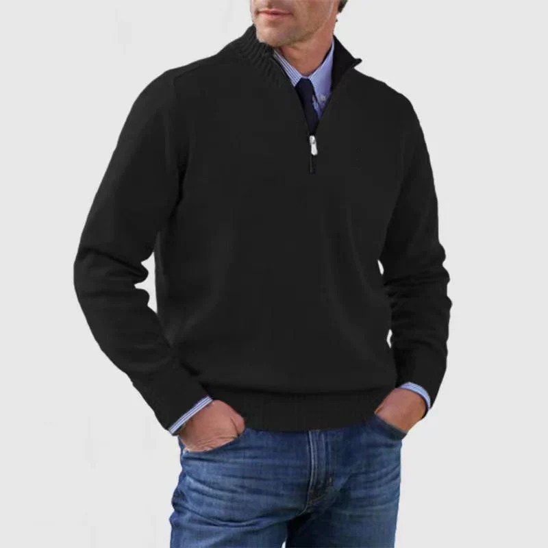 WW | Herren Strick Zipper Pullover Modisch