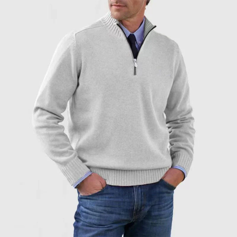 WW | Herren Strick Zipper Pullover Modisch