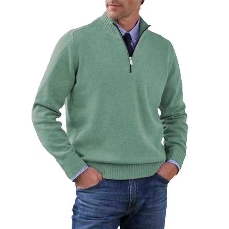 WW | Herren Strick Zipper Pullover Modisch