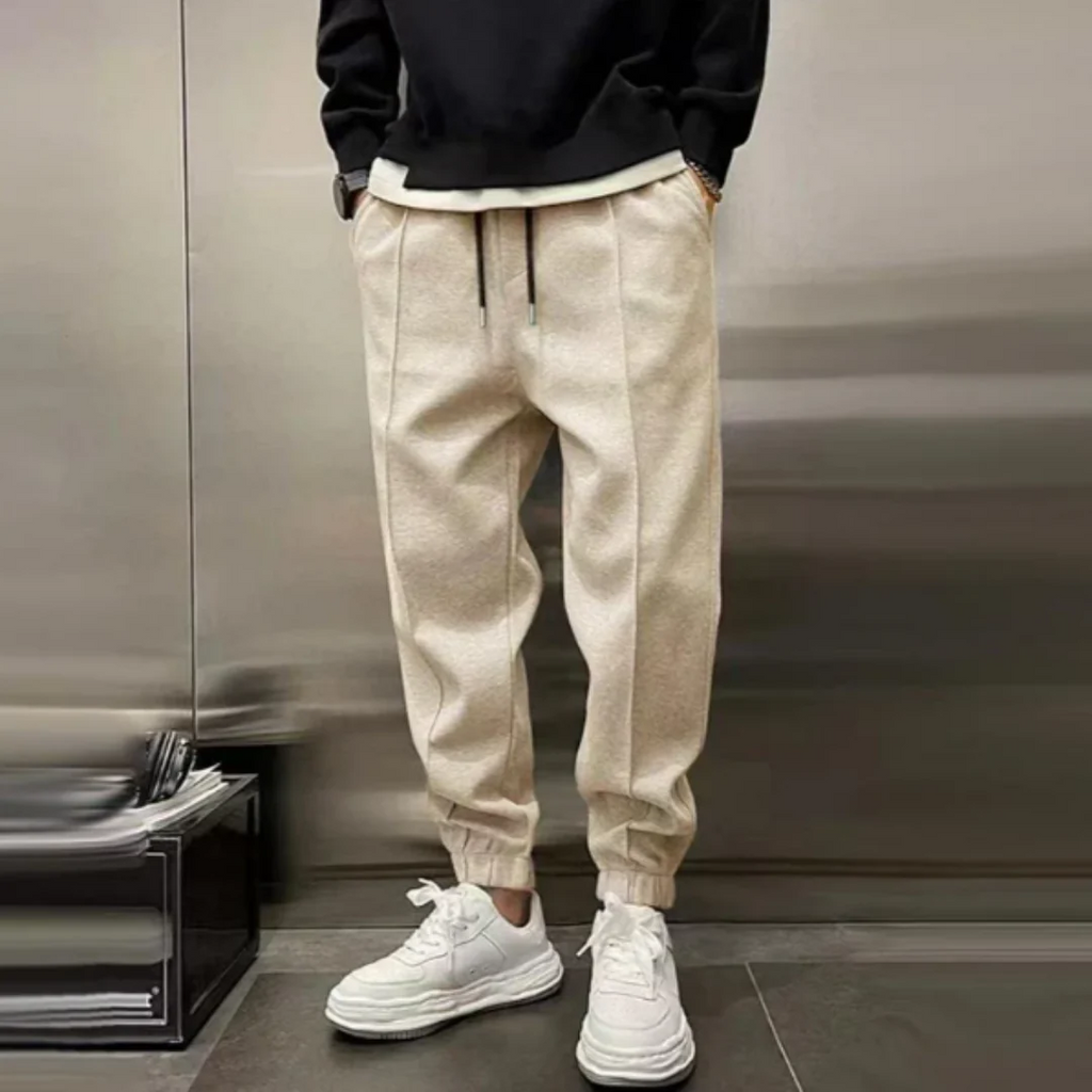 WW | Herren Lange Jogginghosen Stoffhose