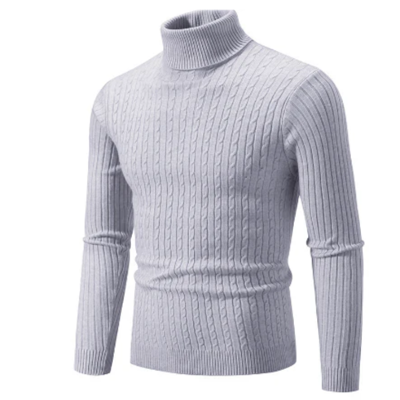 W&W Mode | Herren Rollkragen Pullover Kurz