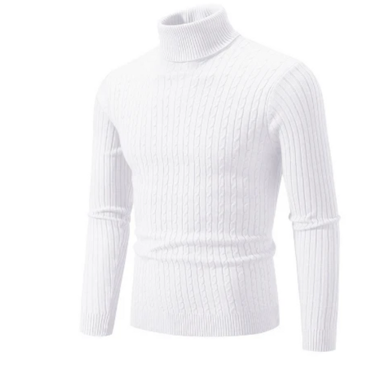 W&W Mode | Herren Rollkragen Pullover Kurz
