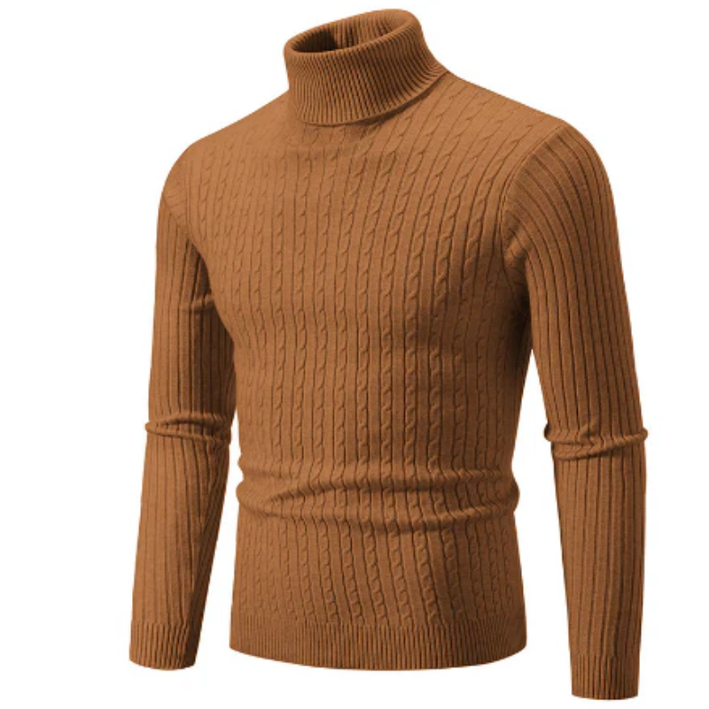 WW | Herren Rollkragen Pullover Kurz