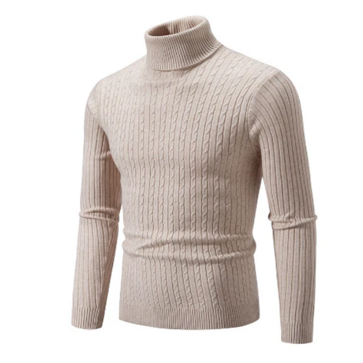 W&W Mode | Herren Rollkragen Pullover Kurz