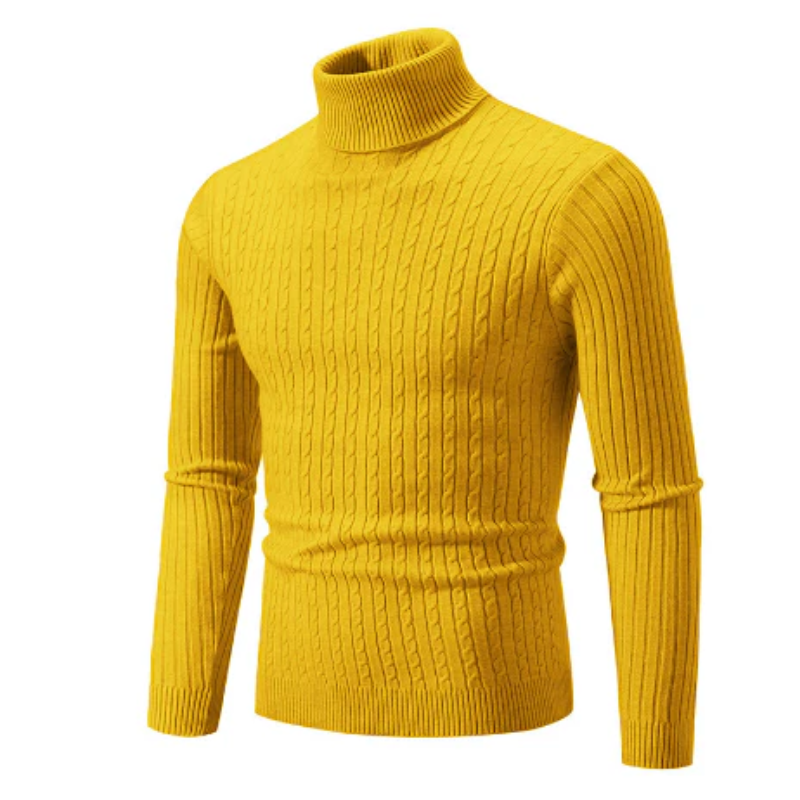WW | Herren Rollkragen Pullover Kurz