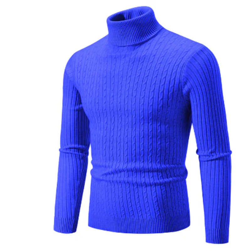 W&W Mode | Herren Rollkragen Pullover Kurz
