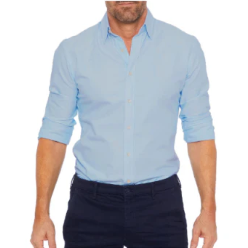 WW | Herren Langarm Polohemd Poloshirt