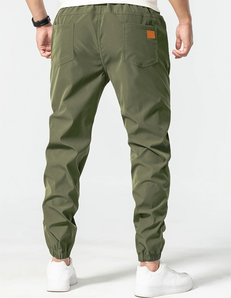WW | Herren Schwarze Hose Freizeithose