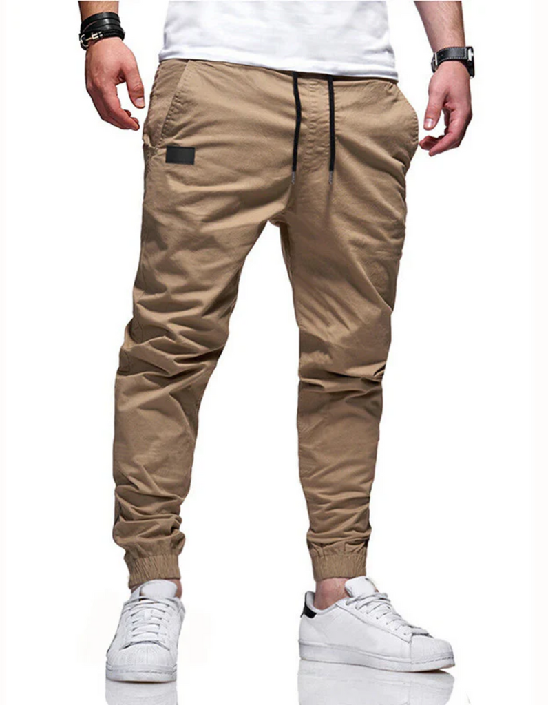 WW | Herren Schwarze Hose Freizeithose