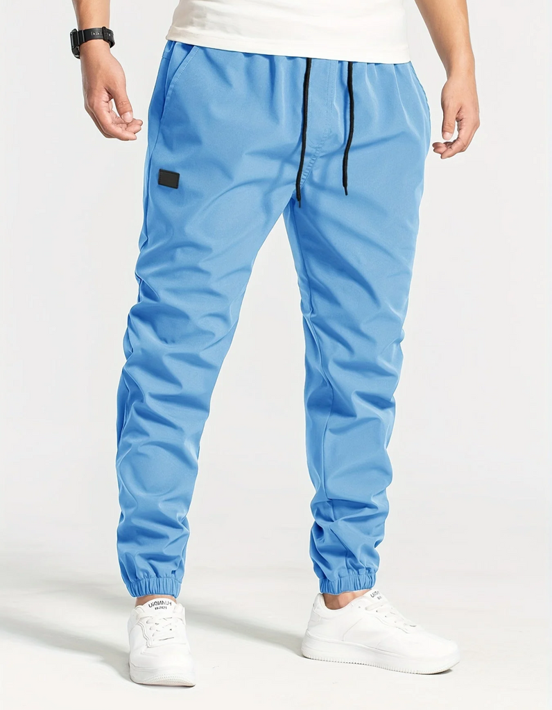 WW | Herren Schwarze Hose Freizeithose