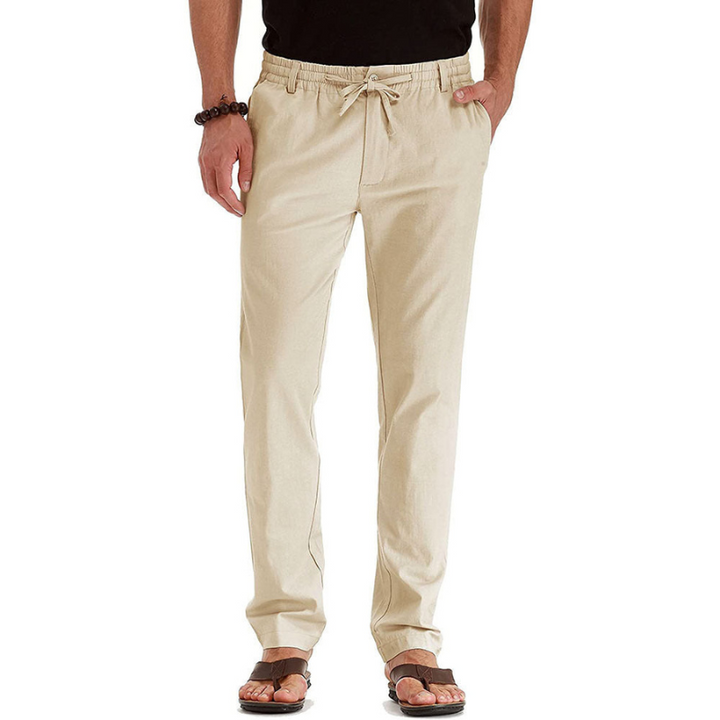 W&W Mode | Herren Sommer Hose Schwarz