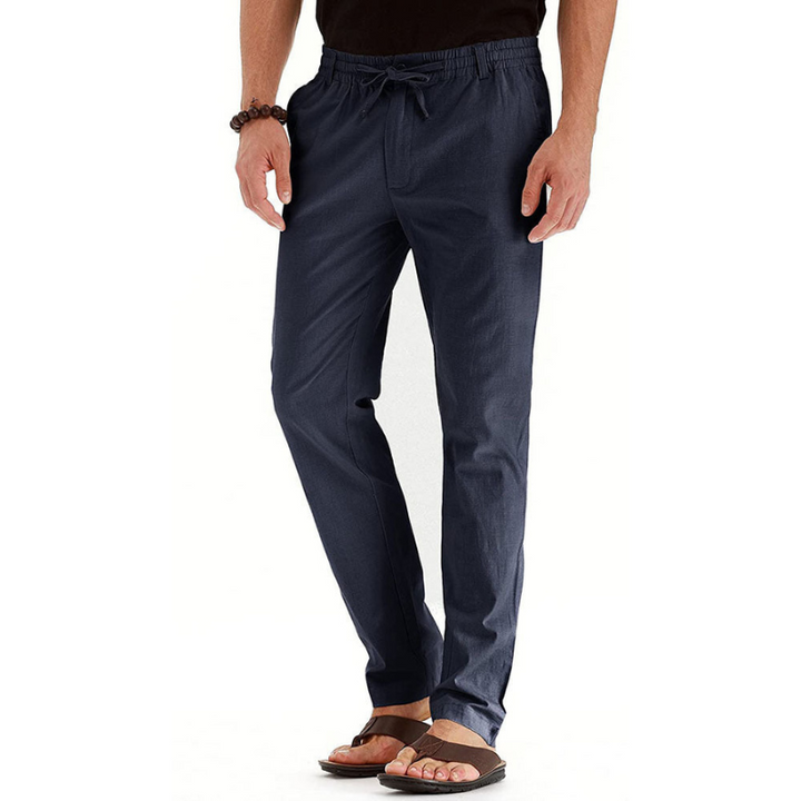 W&W Mode | Herren Sommer Hose Schwarz