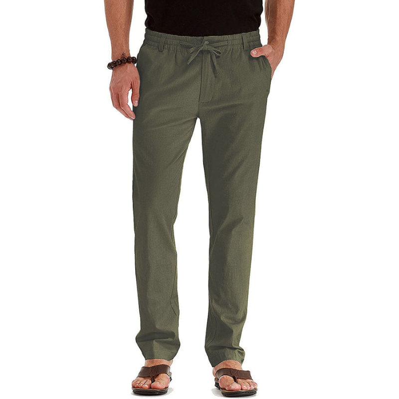 WW | Herren Sommer Hose Schwarz