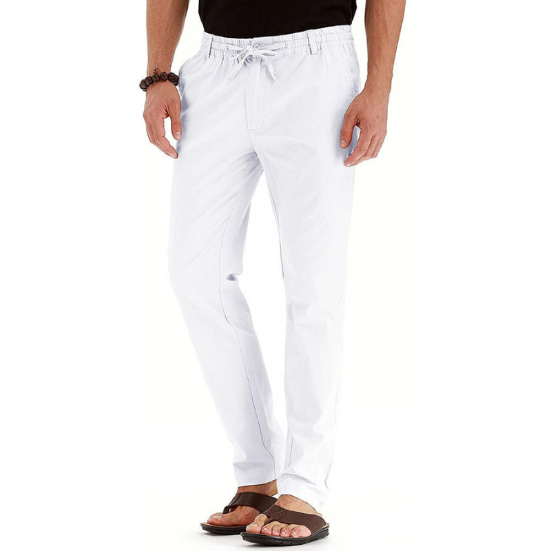 W&W Mode | Herren Sommer Hose Schwarz