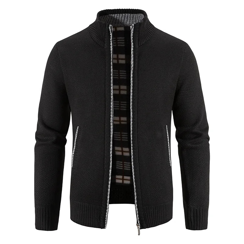 WW | Herren Strickjacke Mit Reißverschluss Trachten