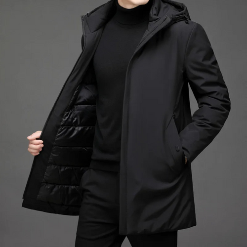 W&W Mode | Herren Leichte Windbreaker Lange Jacke