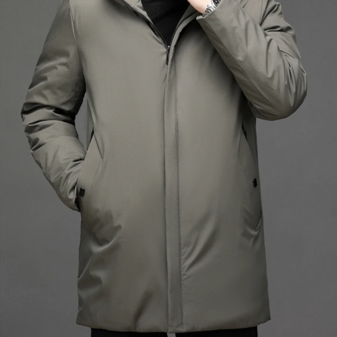 WW | Herren Leichte Windbreaker Lange Jacke